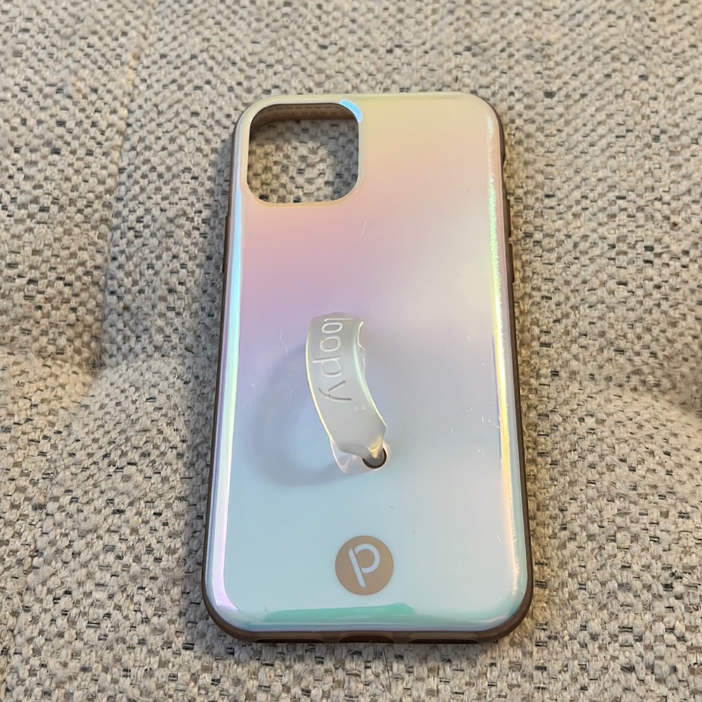 Loopy Case iPhone 11 Pro - Iridescent Pearl